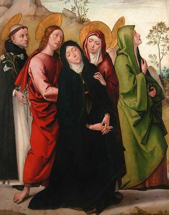 Juan de Borgona The Virgin oil painting image